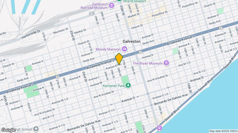 2727 Avenue K Map and Location Details