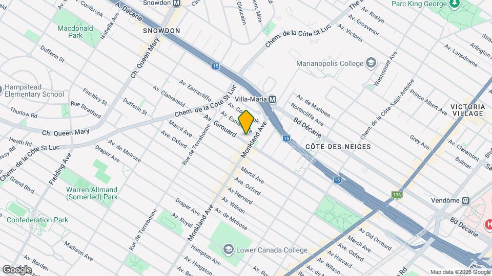 4319-4323 Girouard Ave Map and Location Details