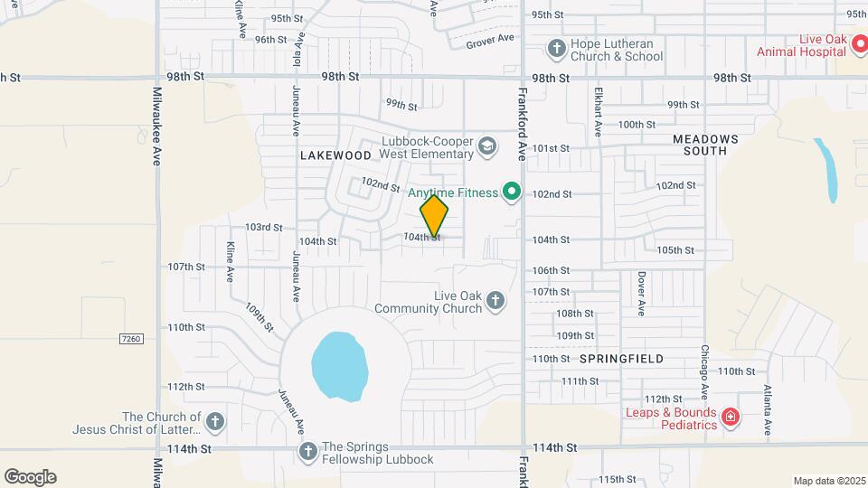 5905 104th St Map and Location Details