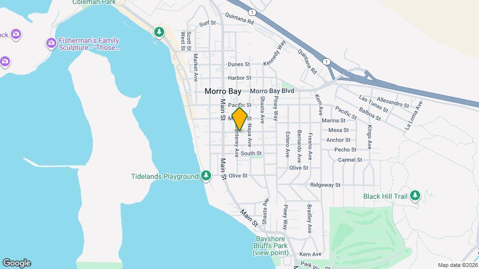 540 Monterey Ave Map and Location Details