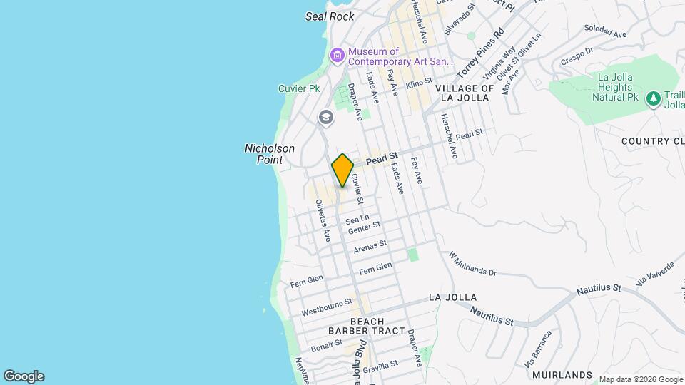 7421-7425 La Jolla Blvd, Ln Map and Location Details