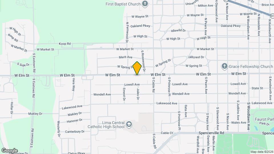 2477 W Elm St Mapa y Detalles de la Ubicación