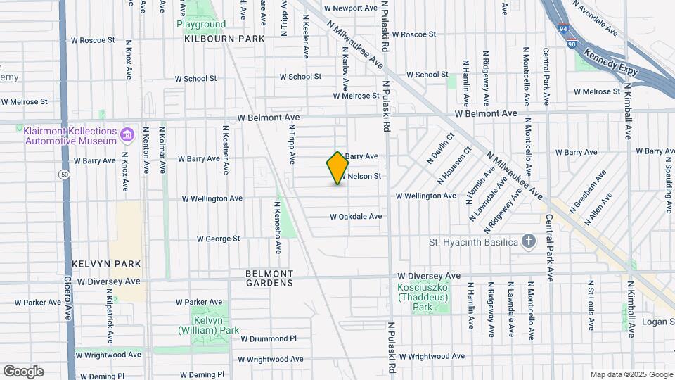 4112 W Wellington Ave Map and Location Details