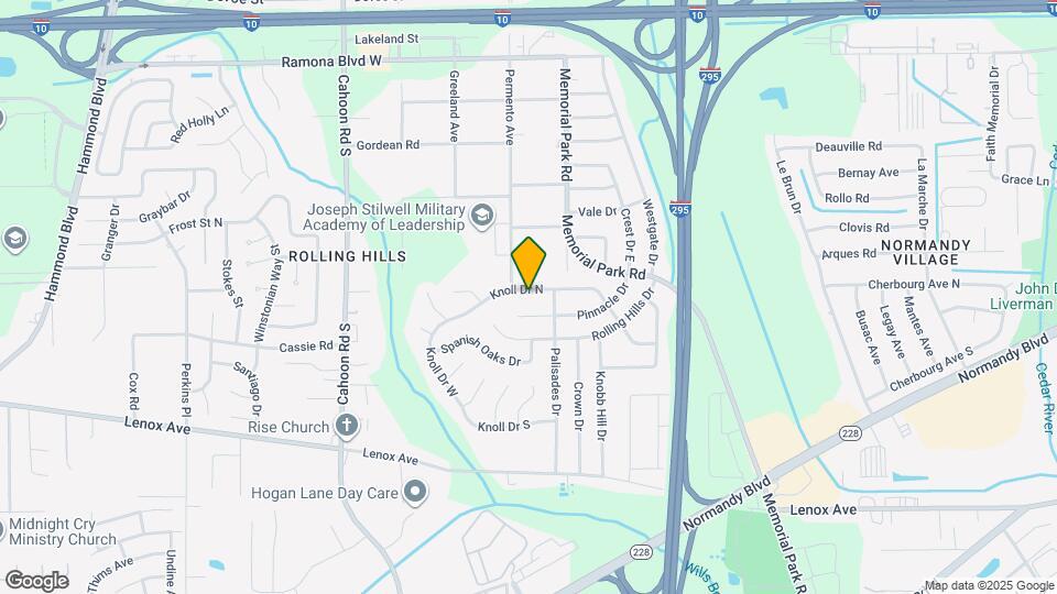 7748 Knoll Dr N Mapa y Detalles de la Ubicación