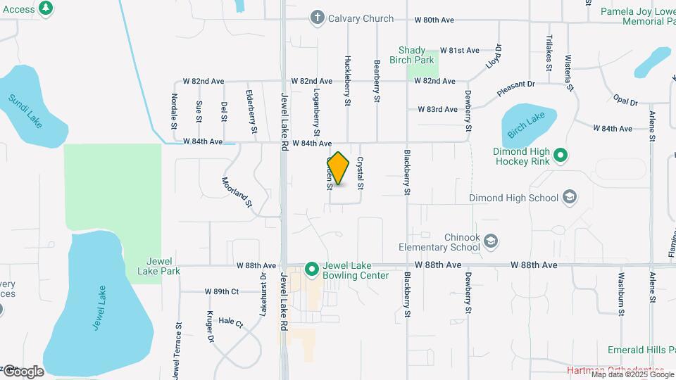 8531 Golden St, Unit Apt 1 Map and Location Details