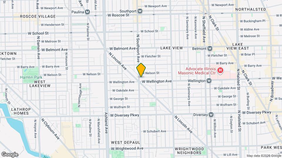 3001 N Southport Ave Mapa y Detalles de la Ubicación