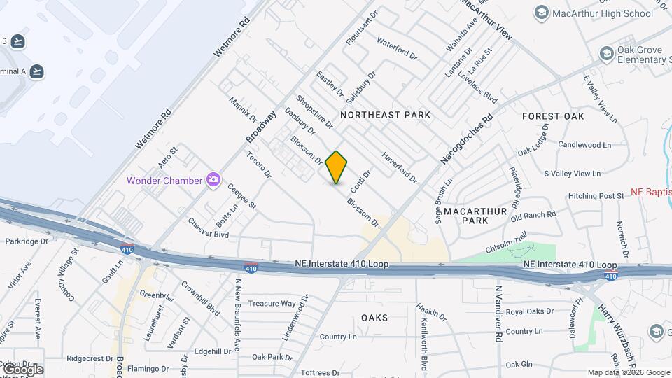 5410 Blossom Dr Map and Location Details