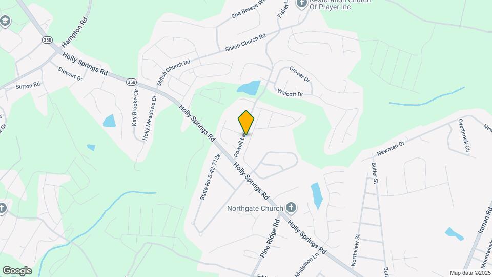 553 Friar Park Ln Map and Location Details