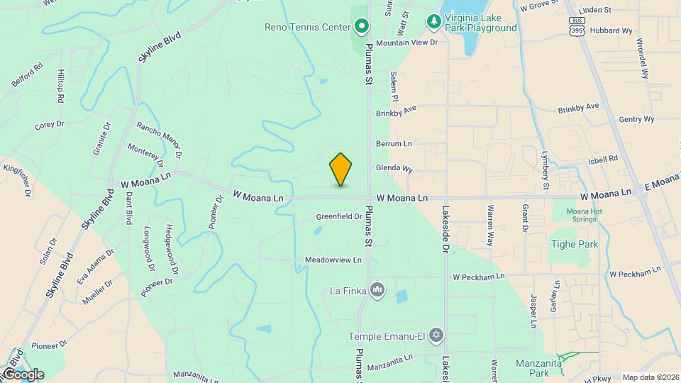 1360 Waterloo Dr Map and Location Details