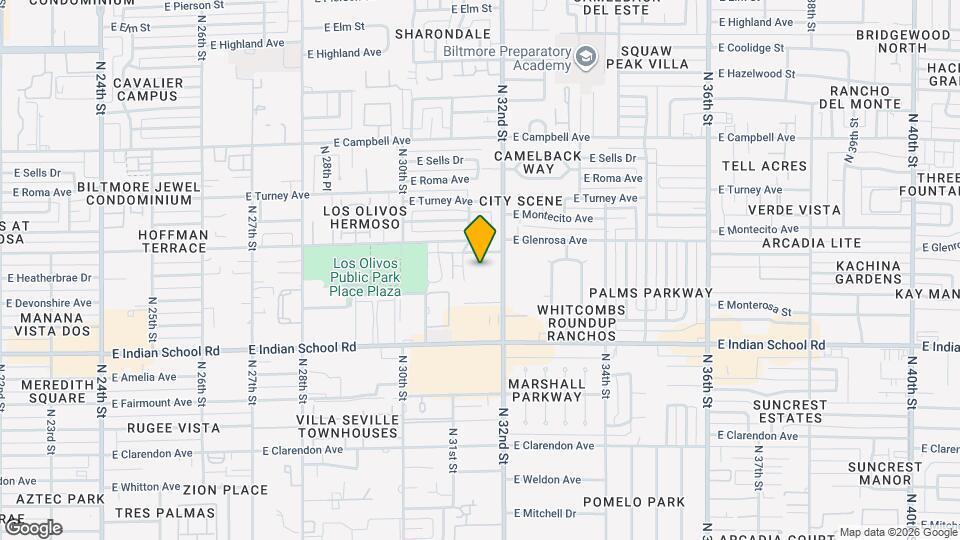 4220 N 32nd St, Unit 34 Map and Location Details