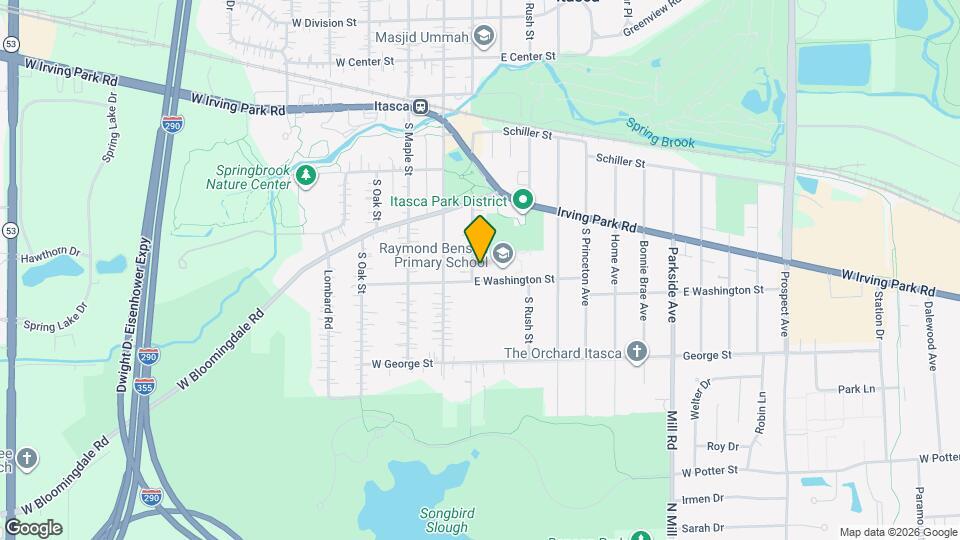 361 S Elm St Map and Location Details