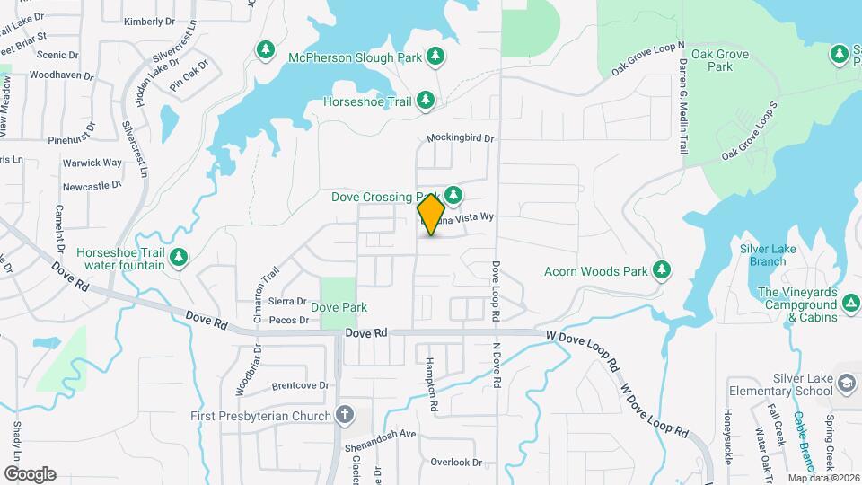 1521 Briarcrest Dr Map and Location Details