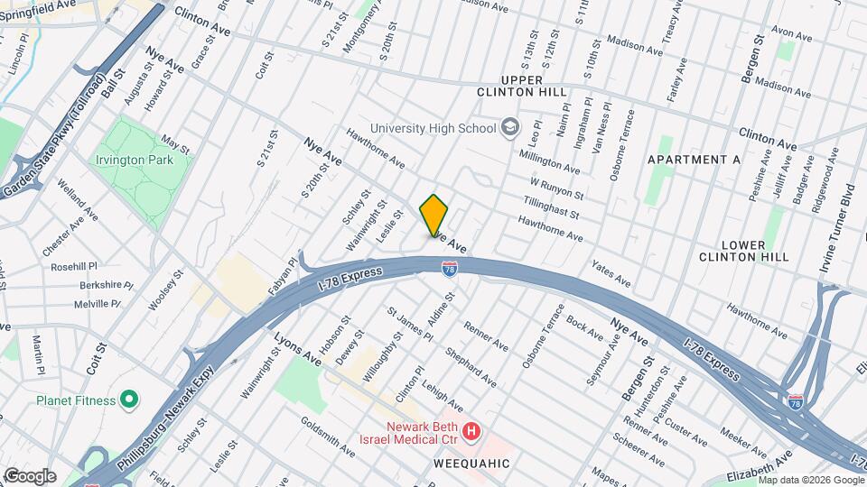 50 Dewey St, Unit 3r Map and Location Details