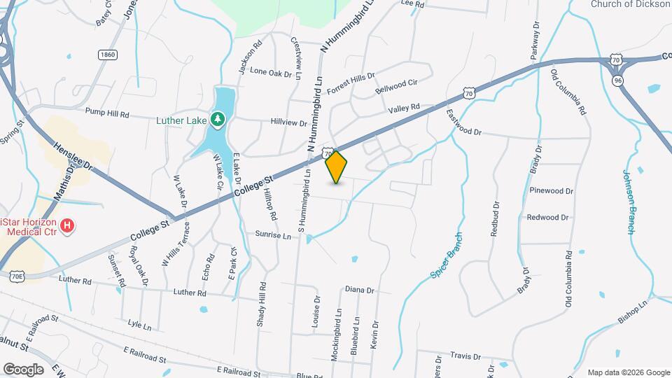 107 Canary Dr Map and Location Details
