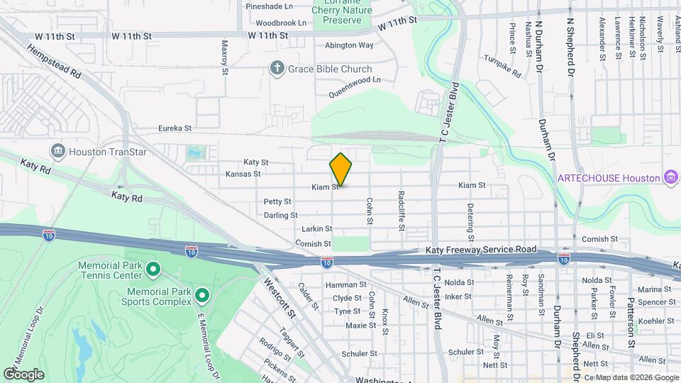 5637 Kiam St Map and Location Details