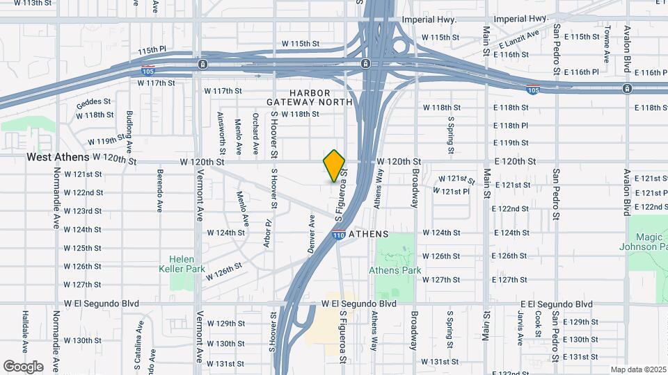 516 W 121st St Map and Location Details