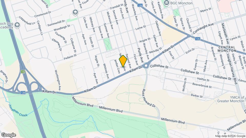 12 McKenzie Ave Map and Location Details