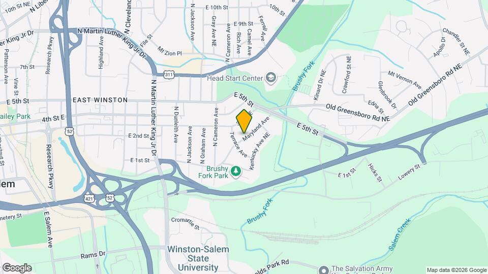 1919 Maryland Ave Map and Location Details