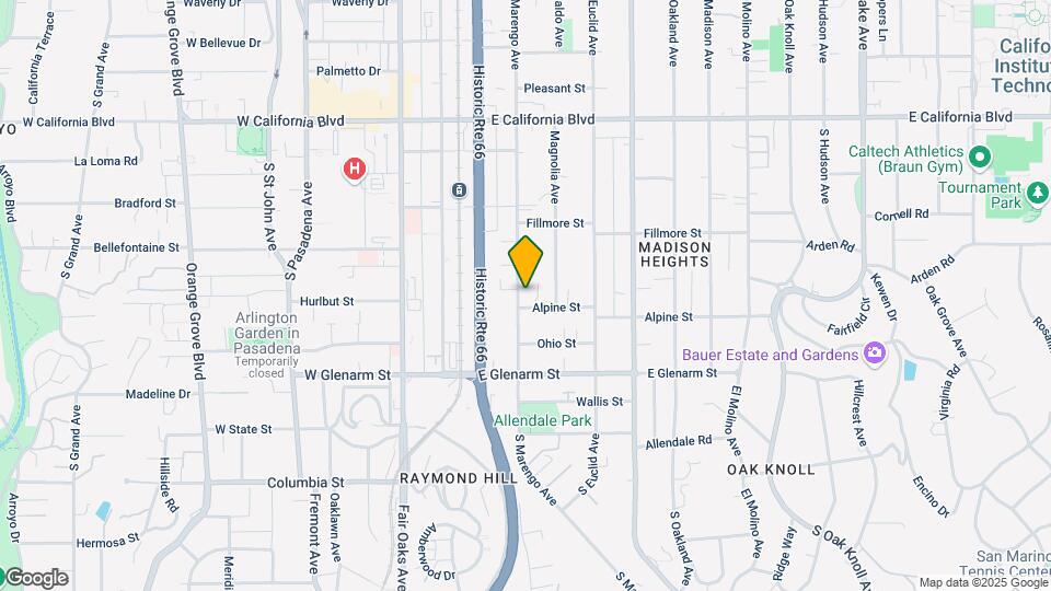 910 Marengo Ave Map and Location Details