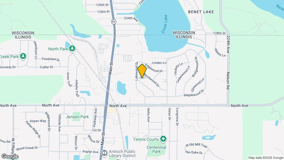 283 Hazelwood Dr Map and Location Details