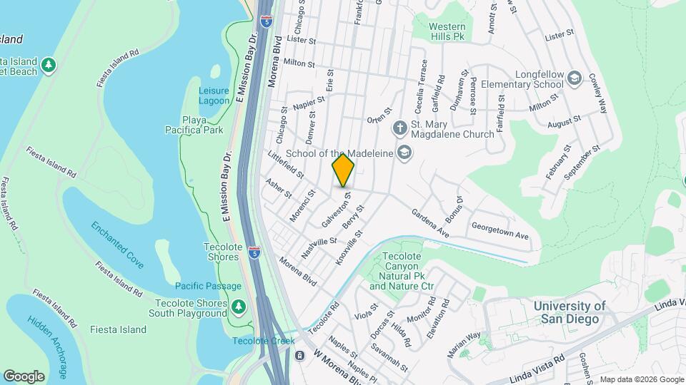 1760 Galveston St Mapa y Detalles de la Ubicación