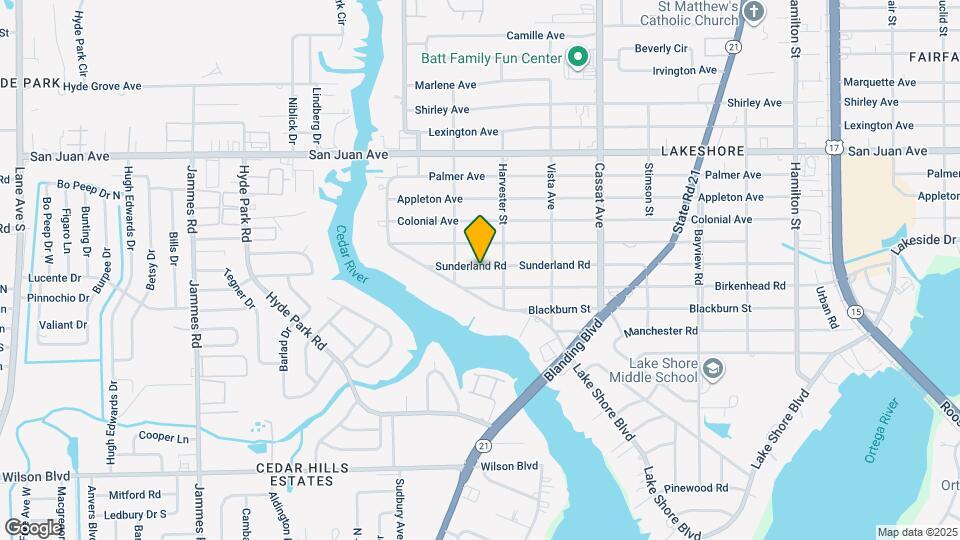 5228 Sunderland Rd Map and Location Details
