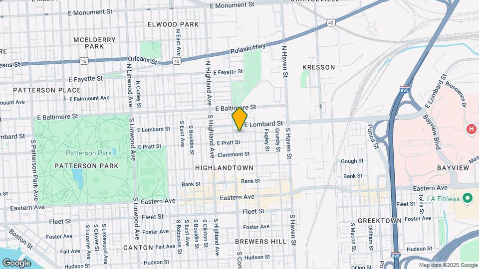 3607 Mt Pleasant Ave Map and Location Details