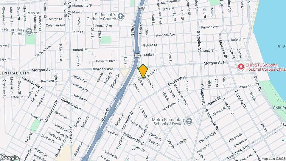 1402 17th St Map and Location Details