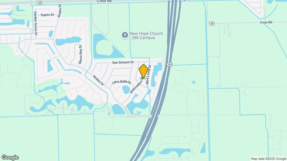 42 Atascadero Dr Map and Location Details