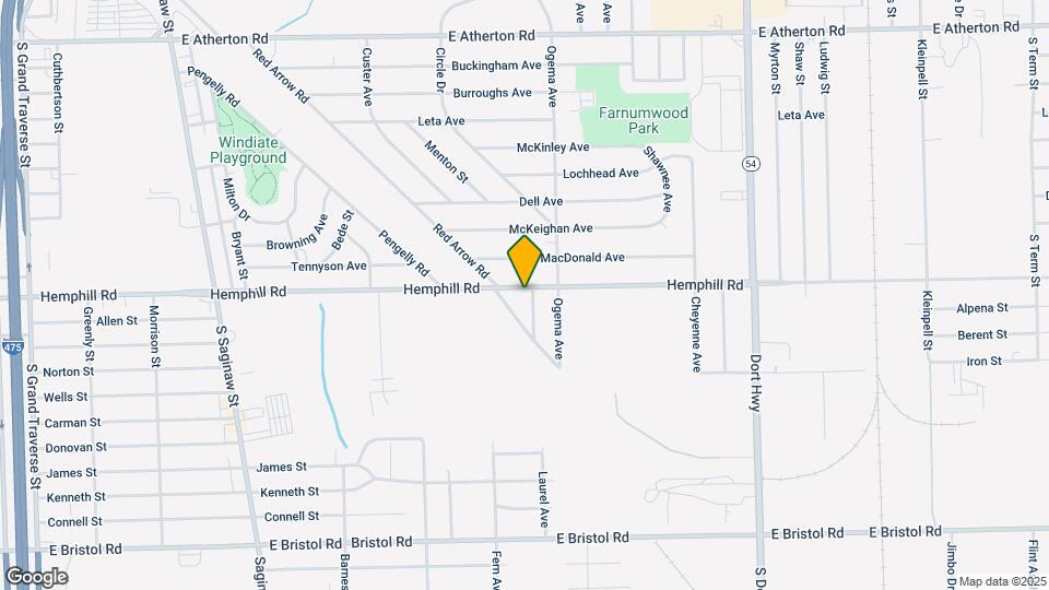 2288 E Hemphill Rd Map and Location Details