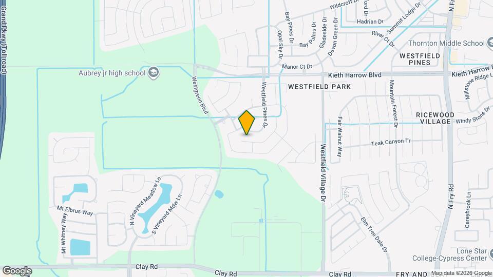 20918 Westfield Terrace Trl Map and Location Details