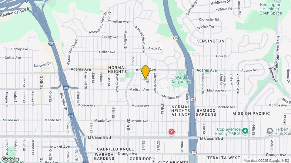 4638-40.5 36th St Map and Location Details