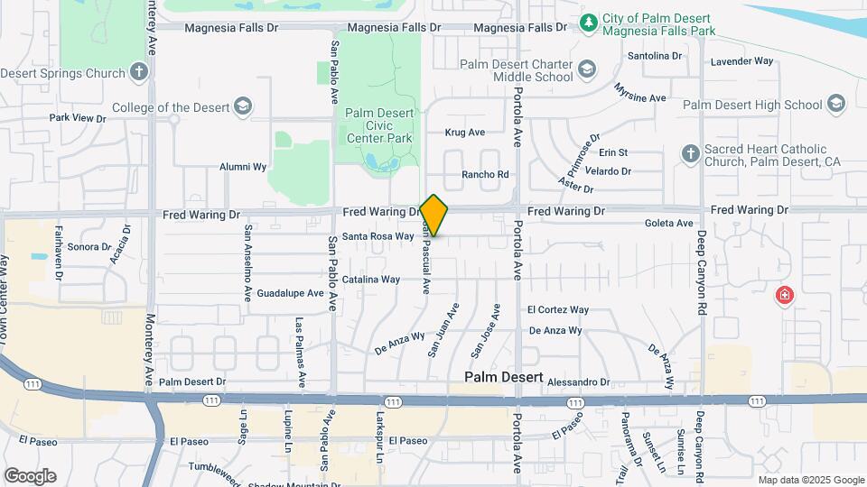 44200 San Pascual Ave Mapa y Detalles de la Ubicación