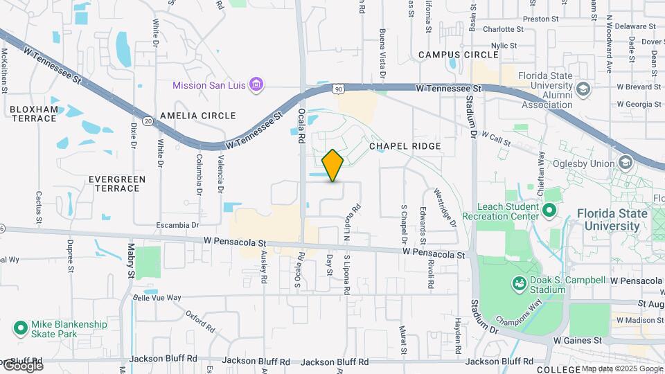 1905 Honeysuckle Dr Map and Location Details