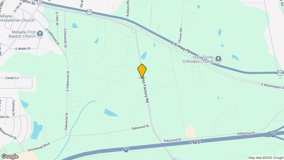 511 Mattress Factory Rd Map and Location Details