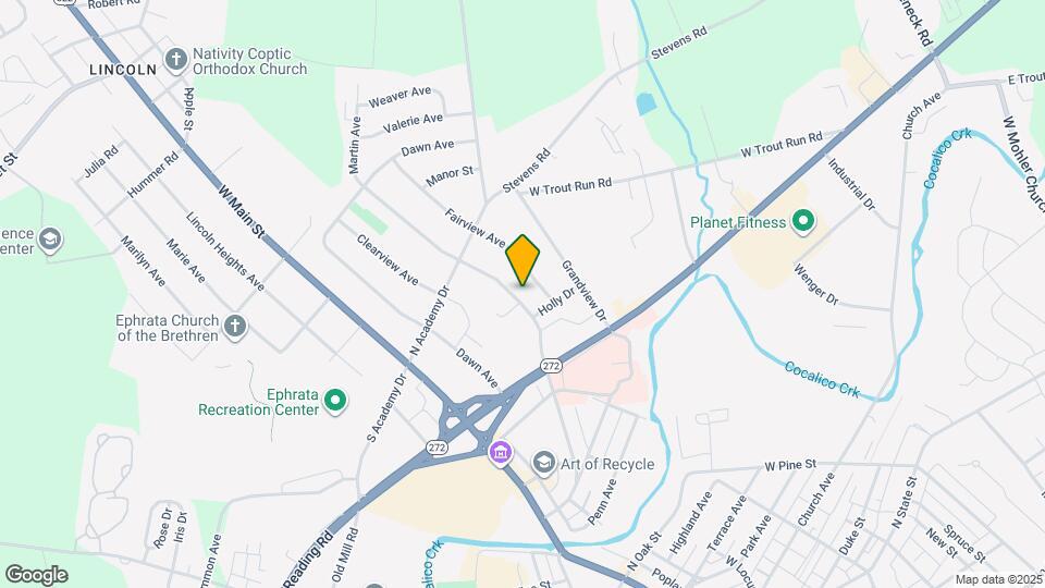 837 Martin Ave Mapa y Detalles de la Ubicación