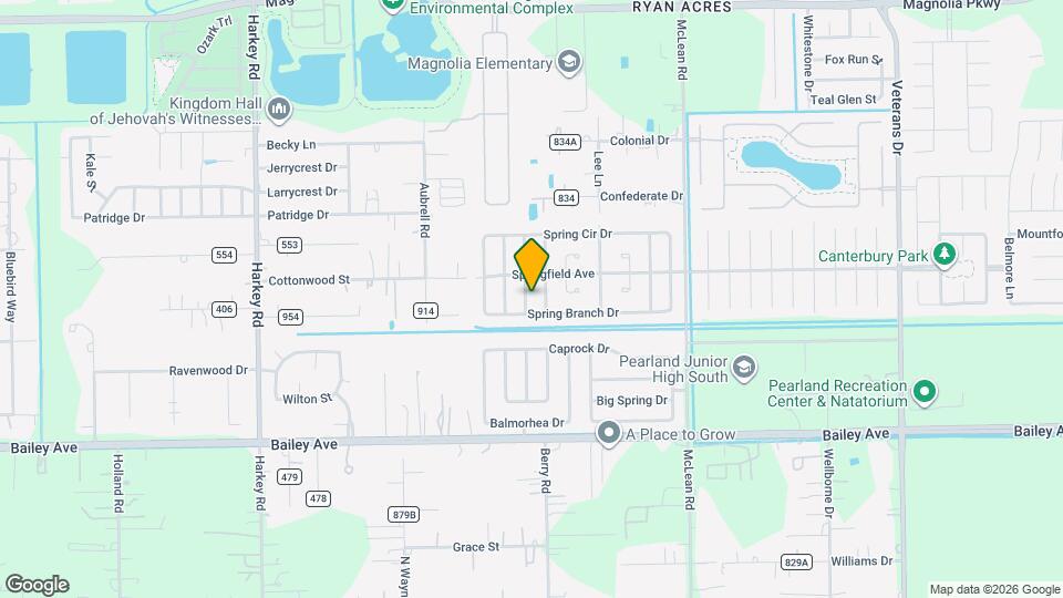 4007 Spring Forest Dr Map and Location Details