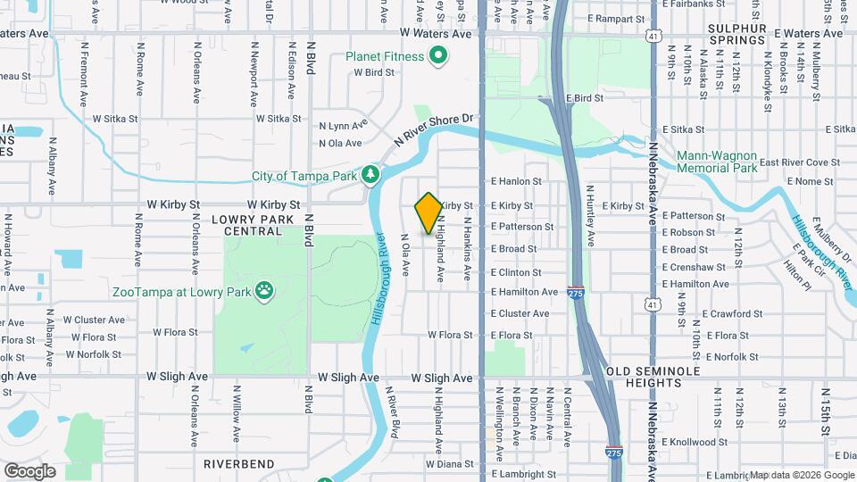 7503 N Dartmouth Ave Mapa y Detalles de la Ubicación