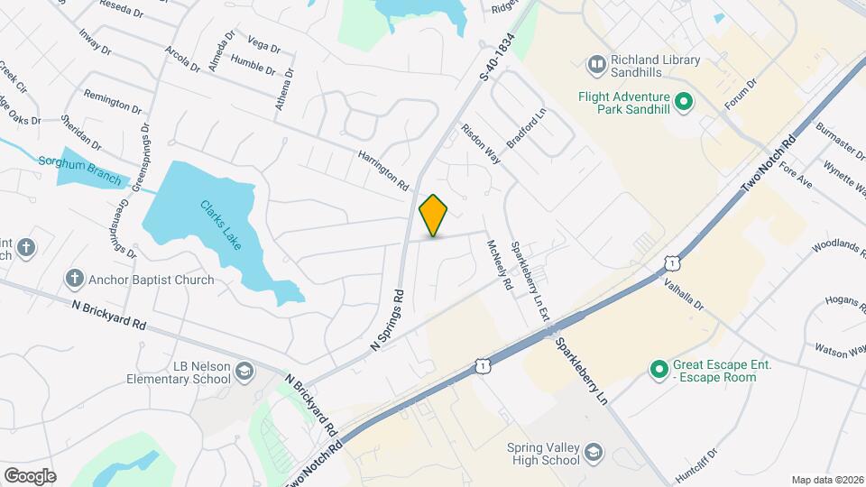208 Pond Ridge Rd E Mapa y Detalles de la Ubicación