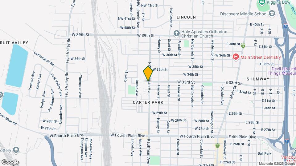 Carter Park Village Mapa y Detalles de la Ubicación