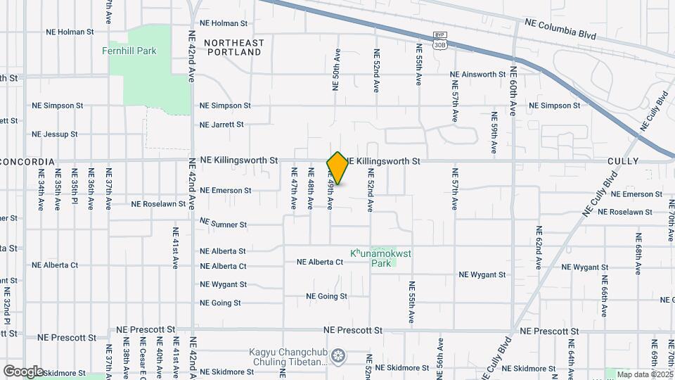 5252 NE 49th Ave, Unit A Map and Location Details