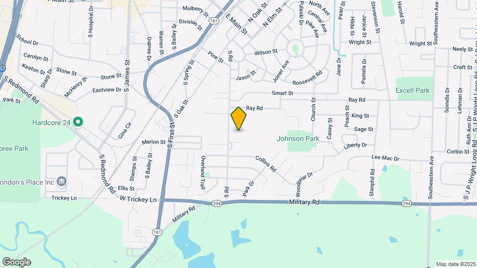 1107 S Rd Map and Location Details