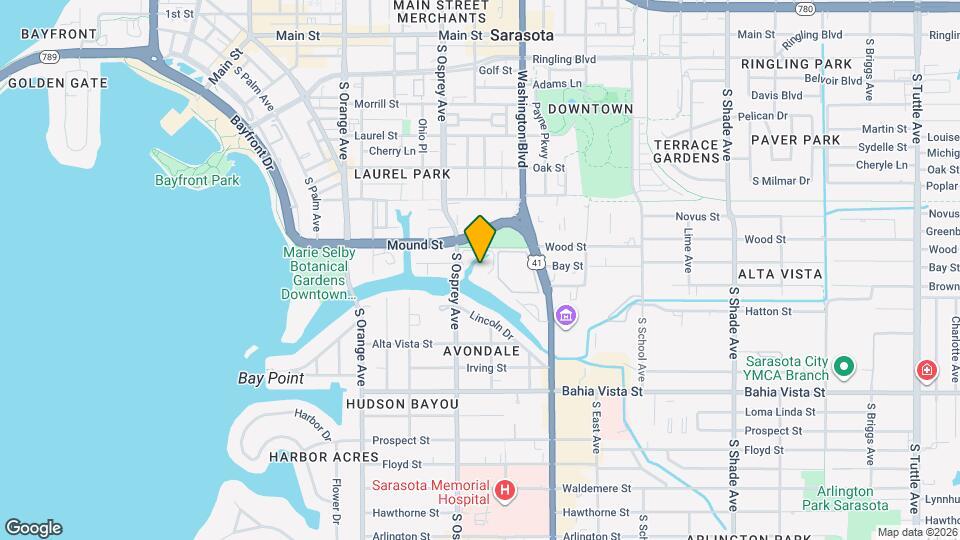 825 S Osprey Ave Map and Location Details