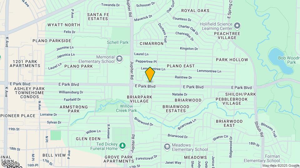 2501 Trailridge Dr Map and Location Details