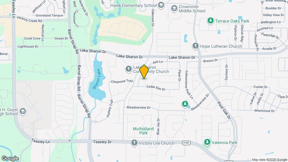 1507 Nightingale Ln Map and Location Details