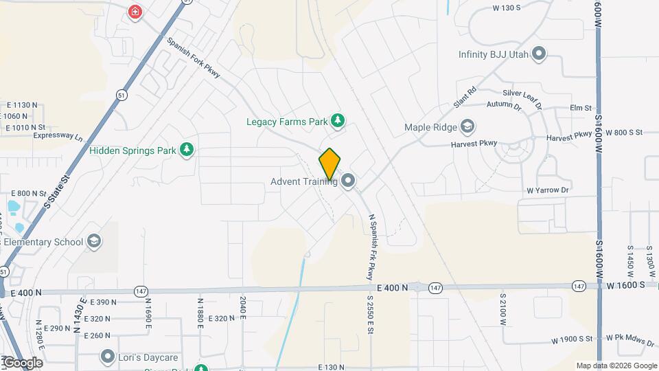 835 N Plainsman Dr Map and Location Details
