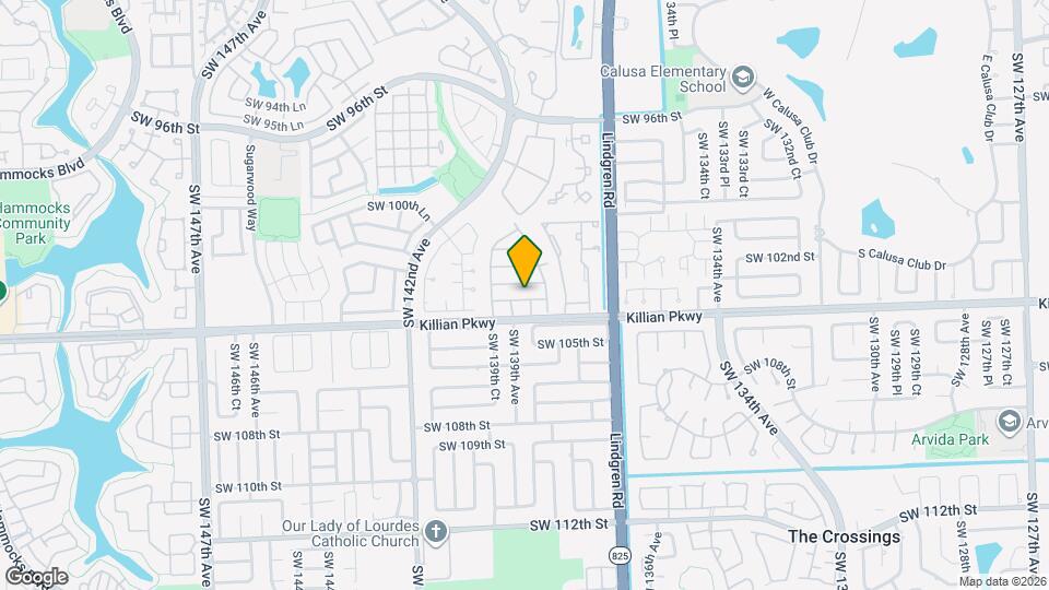 13887 SW 103rd Ln Map and Location Details