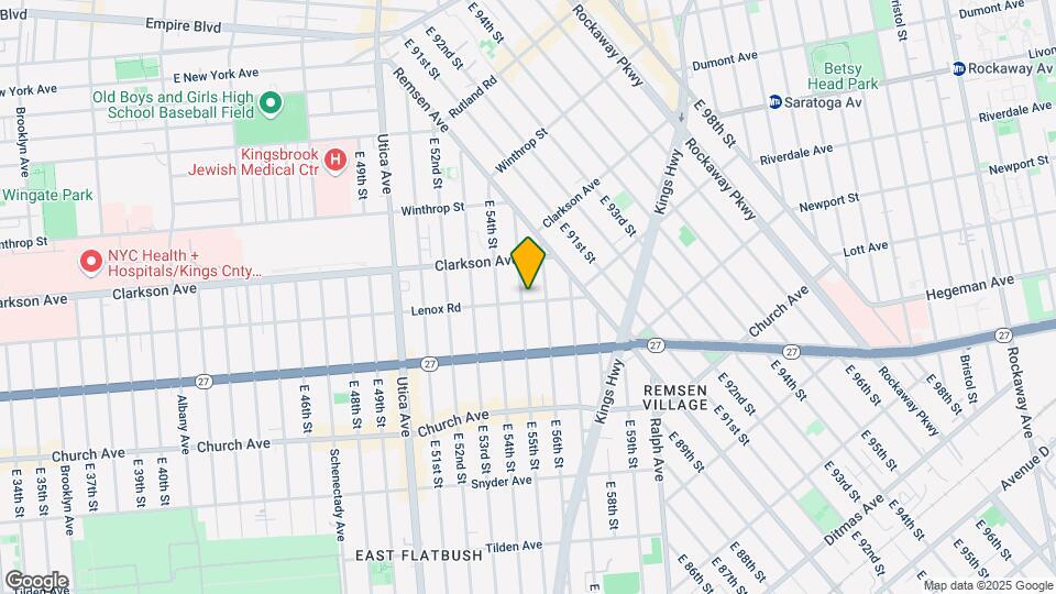 903 Lenox Rd Mapa y Detalles de la Ubicación