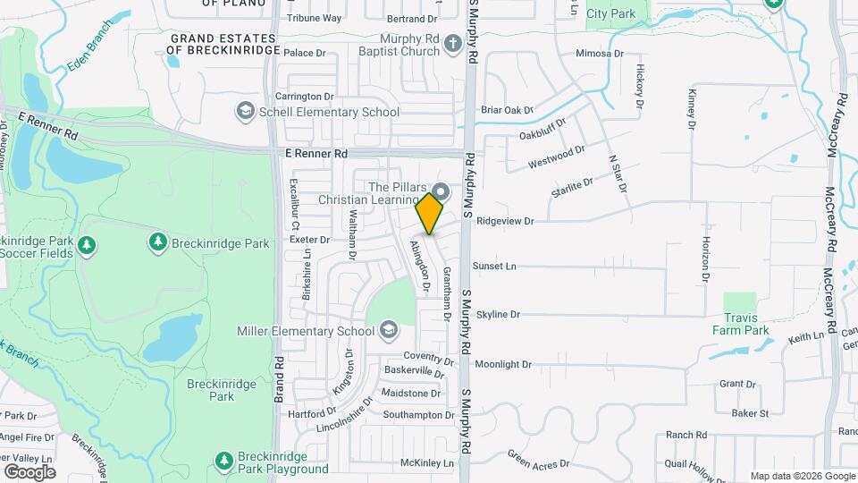 3309 Grantham Dr Map and Location Details