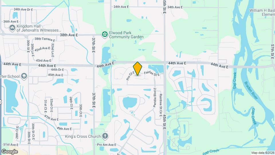4526 Windsor Ct E Map and Location Details